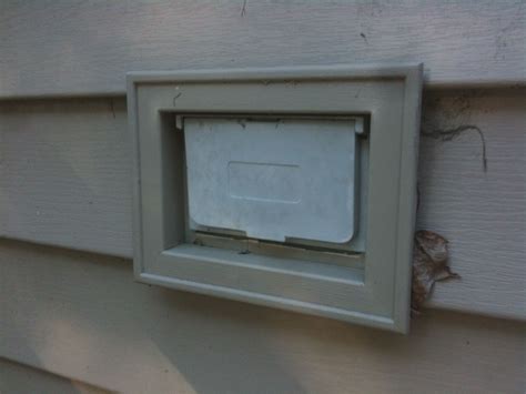 how to mount electrical box to vinyl siding|vinyl siding electrical mounting block.